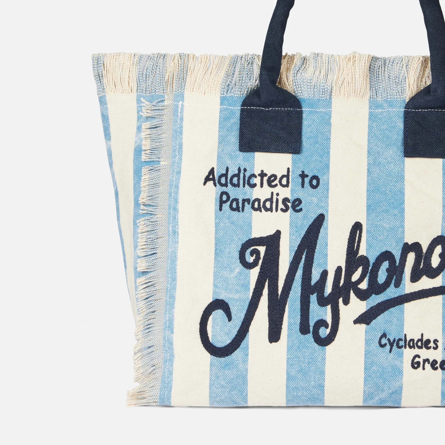 MC2 Saint Barth Vanity Canvas Shoulder Bag With Mykonos Print 4 MC2 Saint Barth Vanity Canvas Shoulder Bag With Mykonos Print - Image 2