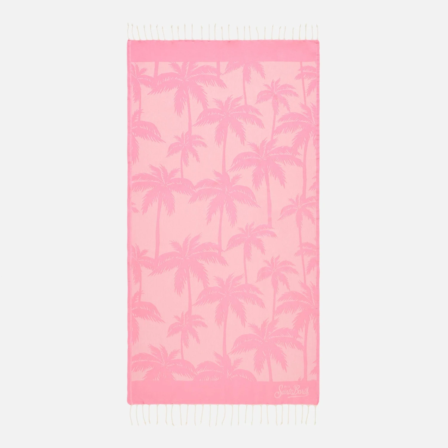 MC2 Saint Barth Soft Jacquard Fouta Towel With Palms Print 3 MC2 Saint Barth Soft Jacquard Fouta Towel With Palms Print