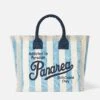 MC2 Saint Barth Vanity Canvas Shoulder Bag With Panarea Print -Chic Carry Deals Store panarea vanity canvas bag 01