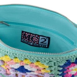 MC2 Saint Barth Parisienne Water Green Crochet Pochette With Saint Barth Embroidery 11 MC2 Saint Barth Parisienne Water Green Crochet Pochette With Saint Barth Embroidery -Chic Carry Deals Store parisienne crochet woman bags5