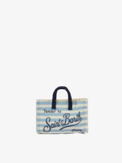 MC2 Saint Barth Phone Holder Bag With Striped Print