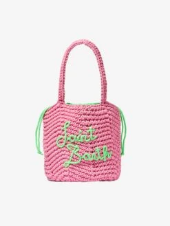 MC2 Saint Barth Rope Pink Crochet Shoulder Bag