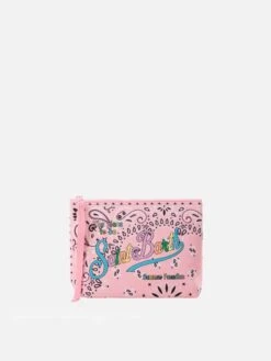 MC2 Saint Barth Aline Scuba Pochette With Pink Bandanna Print