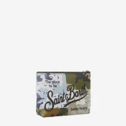 Aline Scuba Pochette With Camouflage Print -Chic Carry Deals Store pochette aline camouflage 2