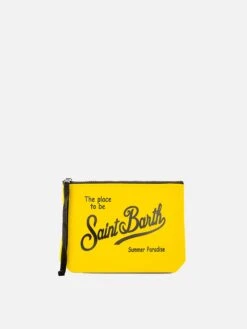 MC2 Saint Barth Aline Yellow Scuba Pochette