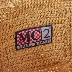MC2 Saint Barth Colette Raffia Handbag With Flowers Embroidery -Chic Carry Deals Store raffia colette handbag embroidery 4