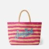 MC2 Saint Barth Raffia Ferdie Striped Bag With Saint Barth Embroidery -Chic Carry Deals Store raffia ferdie bag striped 1 cab6570a 9407 45dd a6d9 9a93cea59dadcopia