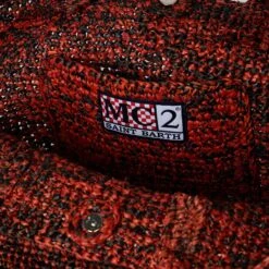 MC2 Saint Barth Raffia Black And Orange Bag With Front Embroidery -Chic Carry Deals Store raffia railey handbag orange 5