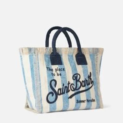 MC2 Saint Barth Vanity Canvas Shoulder Bag With Saint Barth Print 9 MC2 Saint Barth Vanity Canvas Shoulder Bag With Saint Barth Print -Chic Carry Deals Store saint barth vanity canvas bag 3