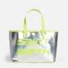Silver Reflex Bag With Yellow Fluo Details -Chic Carry Deals Store silver reflex las vegas mini bag 1