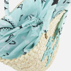 MC2 Saint Barth Straw Bag With Front Embroidery And Fabric Handles 11 MC2 Saint Barth Straw Bag With Front Embroidery And Fabric Handles -Chic Carry Deals Store straw paisley bag kylie 4