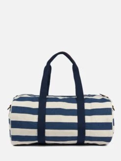 MC2 Saint Barth Travel Duffel Bag With Blue Stripes 10 MC2 Saint Barth Travel Duffel Bag With Blue Stripes -Chic Carry Deals Store striped travel duffel bag 2