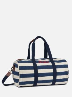 MC2 Saint Barth Travel Duffel Bag With Blue Stripes 11 MC2 Saint Barth Travel Duffel Bag With Blue Stripes -Chic Carry Deals Store striped travel duffel bag 3