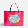 Summer Vibes Transparent Pvc Bag -Chic Carry Deals Store summer vibes las vegas bag 1