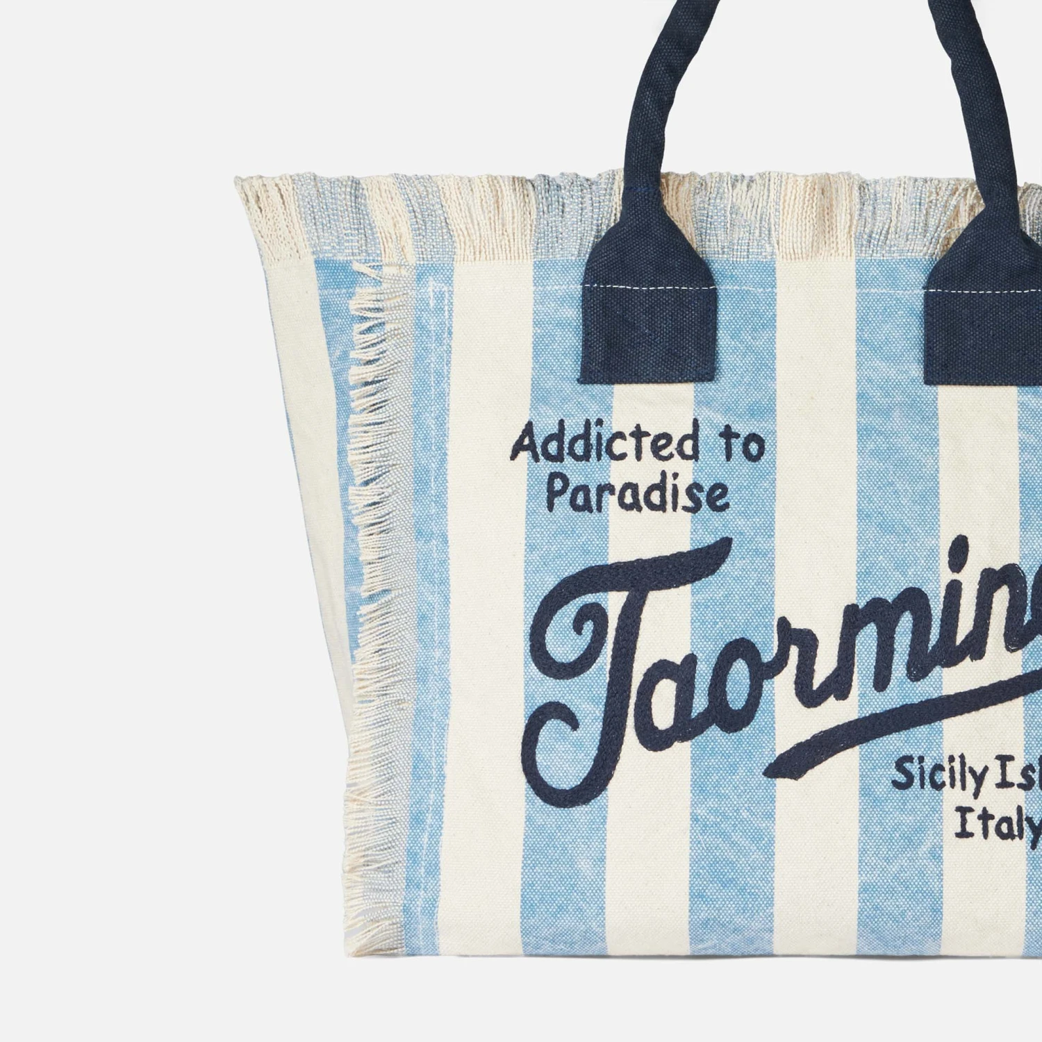 MC2 Saint Barth Vanity Canvas Shoulder Bag With Taormina Print 4 MC2 Saint Barth Vanity Canvas Shoulder Bag With Taormina Print - Image 2