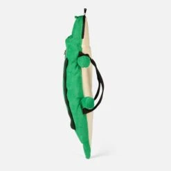 MC2 Saint Barth Terry Padded Duffle Bag With Alligator Shape -Chic Carry Deals Store terry duffle crocodile bag 2