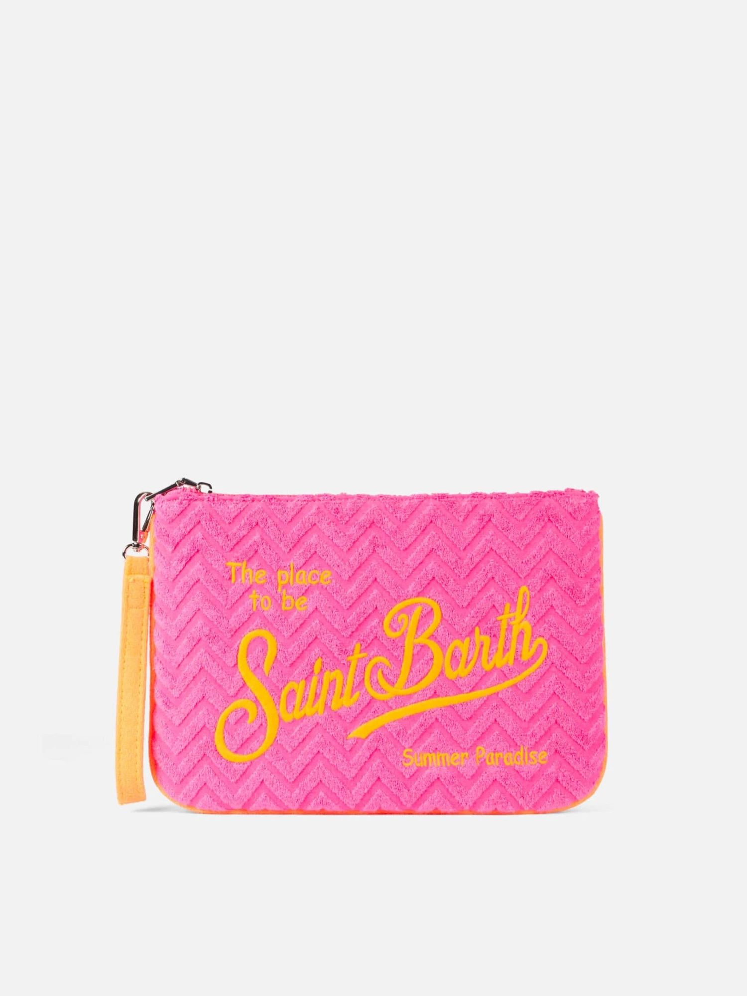 MC2 Saint Barth Parisienne Terry Pochette With Embossed Pattern 3 MC2 Saint Barth Parisienne Terry Pochette With Embossed Pattern
