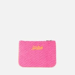 MC2 Saint Barth Parisienne Terry Pochette With Embossed Pattern 8 MC2 Saint Barth Parisienne Terry Pochette With Embossed Pattern -Chic Carry Deals Store terry embossed parisienne pochette 2