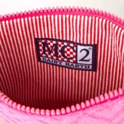 MC2 Saint Barth Parisienne Terry Pochette With Embossed Pattern 9 MC2 Saint Barth Parisienne Terry Pochette With Embossed Pattern -Chic Carry Deals Store terry embossed parisienne pochette 3