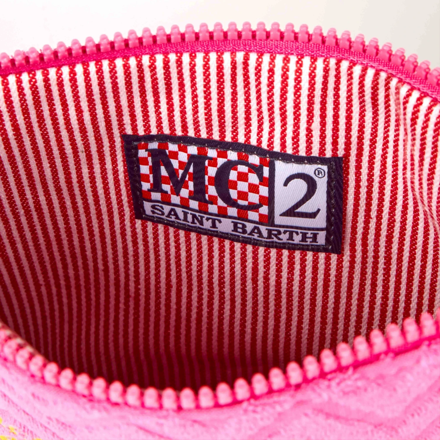 MC2 Saint Barth Parisienne Terry Pochette With Embossed Pattern 6 MC2 Saint Barth Parisienne Terry Pochette With Embossed Pattern - Image 4