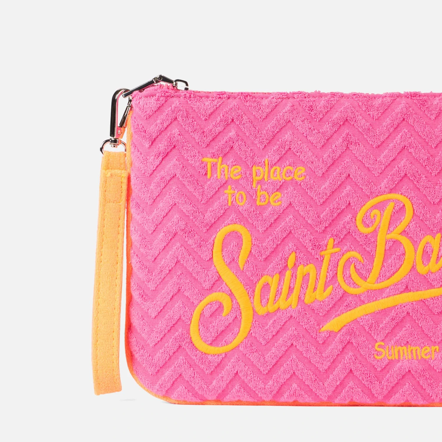 MC2 Saint Barth Parisienne Terry Pochette With Embossed Pattern 4 MC2 Saint Barth Parisienne Terry Pochette With Embossed Pattern - Image 2