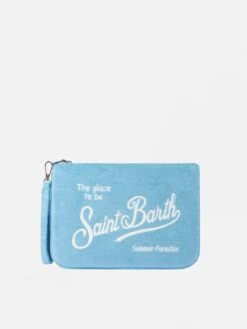 MC2 Saint Barth Parisienne Light Blue Terry Pochette