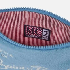 MC2 Saint Barth Parisienne Light Blue Terry Pochette -Chic Carry Deals Store terry parisienne pochette light blue 3