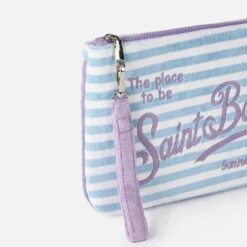 Chic Carry Deals Store -Chic Carry Deals Store terry striped parisienne pochette 4