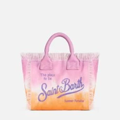 MC2 Saint Barth Colette Tie-dye Cotton Canvas Handbag -Chic Carry Deals Store tie dye colette handbag 2