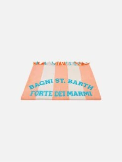 MC2 Saint Barth Light Weight Fouta With Forte Dei Marmi Embroidery 7 MC2 Saint Barth Light Weight Fouta With Forte Dei Marmi Embroidery -Chic Carry Deals Store towl striped forte