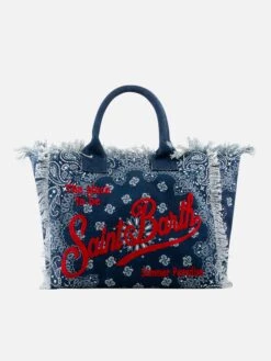 MC2 Saint Barth Vanity Shoulder Bag With Embroidery