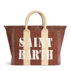 MC2 Saint Barth Vanity Canvas Shoulder Bag With Logo Print 11 MC2 Saint Barth Vanity Canvas Shoulder Bag With Logo Print -Chic Carry Deals Store vanity brown shoulderbag woman 1