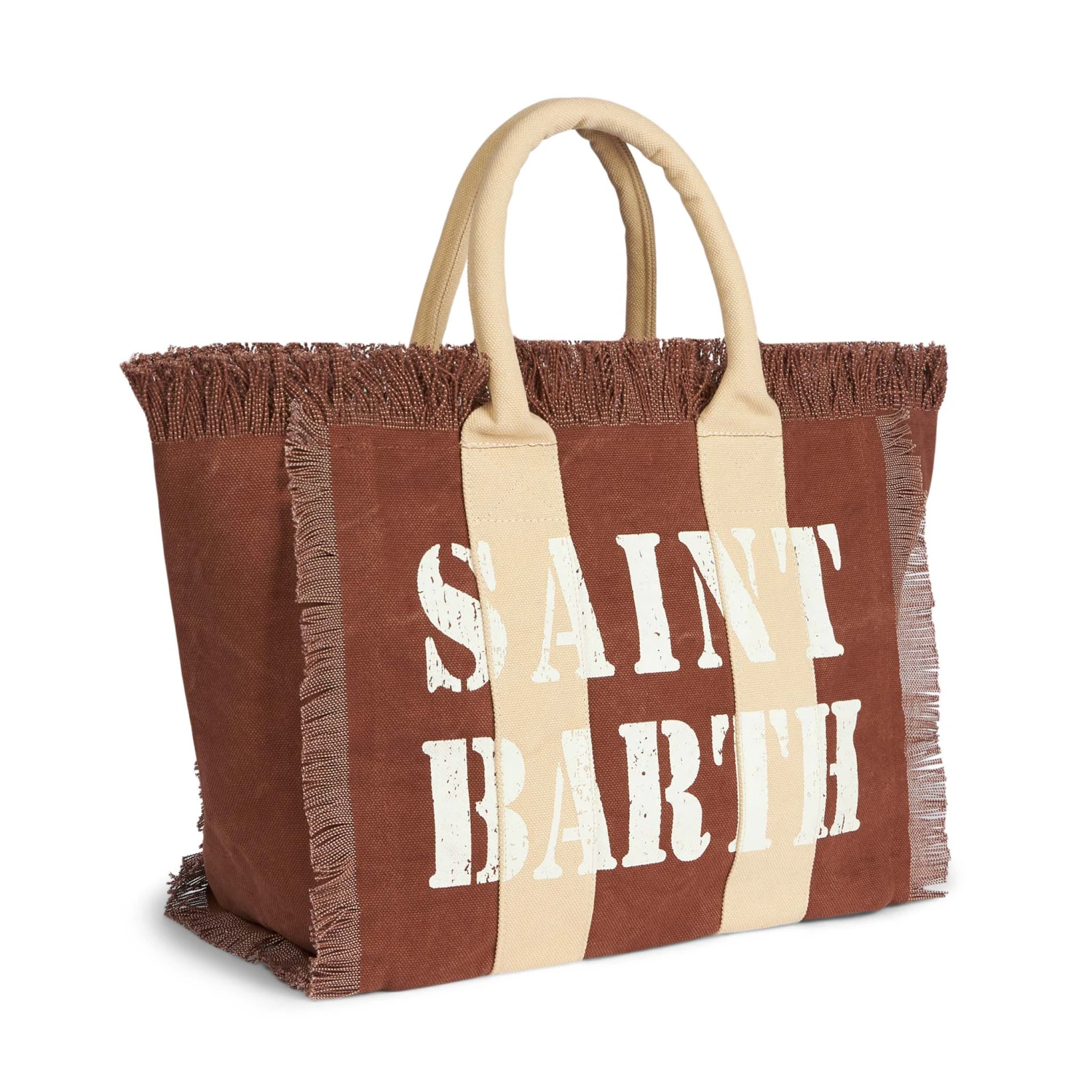 MC2 Saint Barth Vanity Canvas Shoulder Bag With Logo Print 5 MC2 Saint Barth Vanity Canvas Shoulder Bag With Logo Print - Image 3