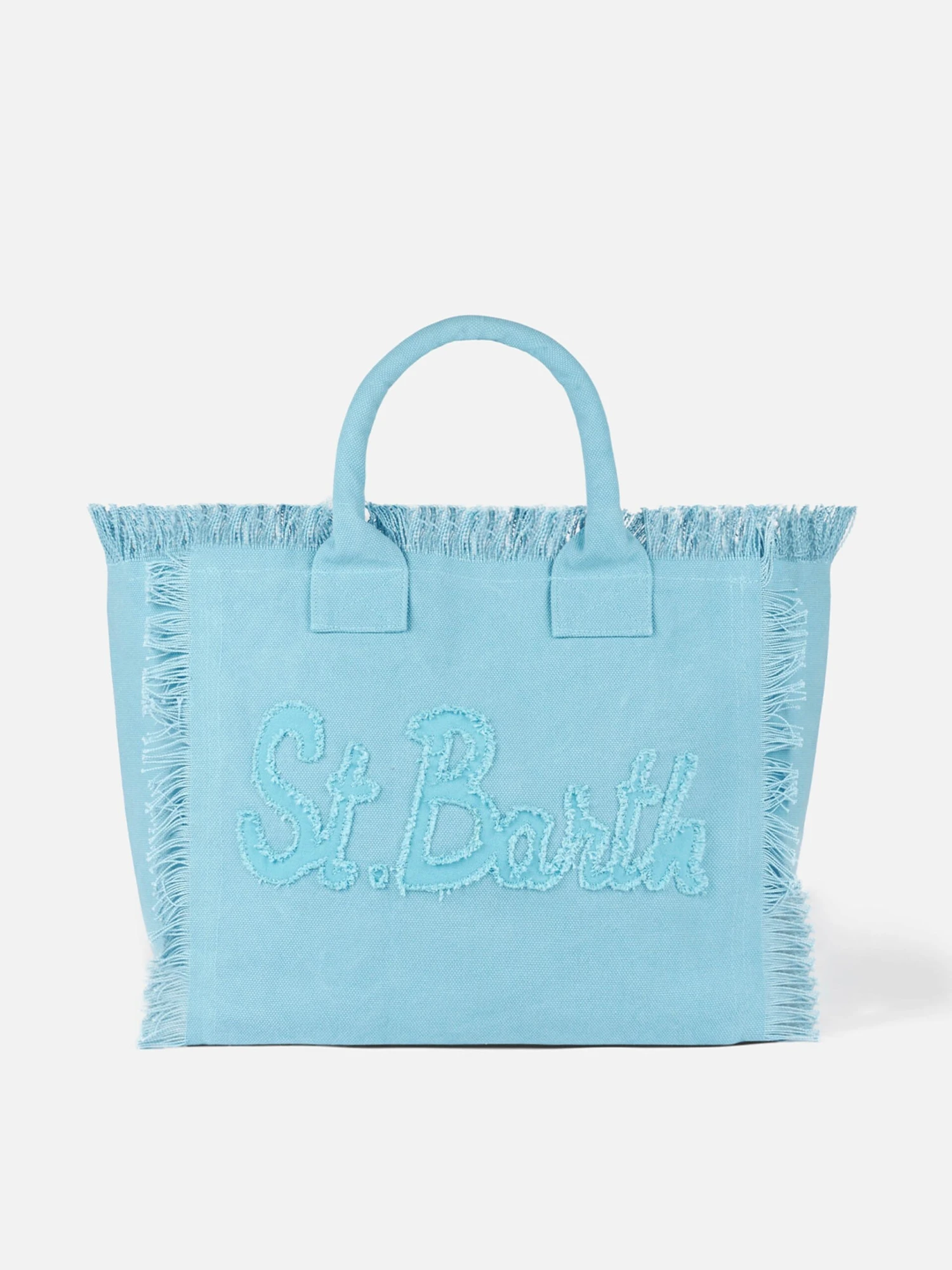 MC2 Saint Barth Vanity Light Blue Canvas Shoulder Bag 3 MC2 Saint Barth Vanity Light Blue Canvas Shoulder Bag