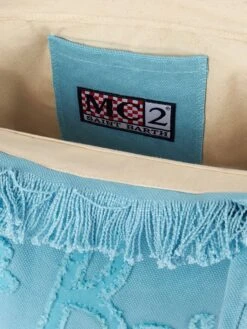 MC2 Saint Barth Vanity Light Blue Canvas Shoulder Bag 11 MC2 Saint Barth Vanity Light Blue Canvas Shoulder Bag -Chic Carry Deals Store vanity canvas bag light blue 5