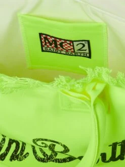 MC2 Saint Barth Vanity Fluo Yellow Shoulder Bag 11 MC2 Saint Barth Vanity Fluo Yellow Shoulder Bag -Chic Carry Deals Store vanity canvas fluo yellow bag 5