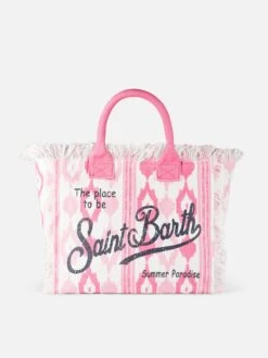 MC2 Saint Barth Vanity Canvas Shoulder Bag With Ikat Pattern -Chic Carry Deals Store vanity canvas ikat bag 4 72c79b40 43af 4994 96e5 3a24fd81298f