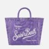 MC2 Saint Barth Vanity Purple Canvas Shoulder Bag -Chic Carry Deals Store vanity canvas shoulder bag purple 1copia