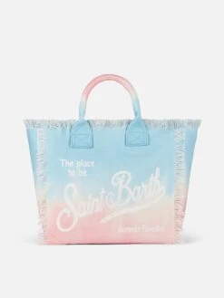 MC2 Saint Barth Vanity Tie Dye Canvas Shoulder Bag
