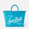 MC2 Saint Barth Vanity Turquoise Canvas Shoulder Bag -Chic Carry Deals Store vanity canvas turquoise bag 1