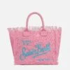 MC2 Saint Barth Vanity Pink Jute Shoulder Bag With Embroidered Logo -Chic Carry Deals Store vanity jute pink embroidery 1 02e4ad76 0cee 4479 b521 6363b0bac184