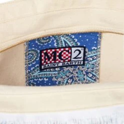 MC2 Saint Barth Vanity Canvas Shoulder Bag With Paisley Star Print -Chic Carry Deals Store vanity paisley shoulder bag 4