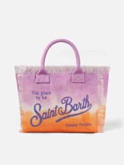 MC2 Saint Barth Vanity Tie Dye Canvas Shoulder Bag