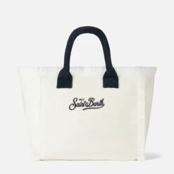 MC2 Saint Barth Vanity White Terry Shoulder Bag -Chic Carry Deals Store vanity terry bag 3 49bc348f 109a 4178 87b7 aecbb471a420